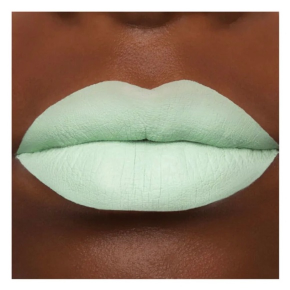 HIGH SOCIETY New in Box Jeffree Star Velour Liquid Lipstick Pastel Mint Green - Picture 3 of 8